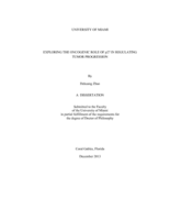 Exploring the Oncogenic Role of p27 in Regulating Tumor Progression