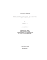 The Dark Side of Social Media: The Case of the Mexican Drug War