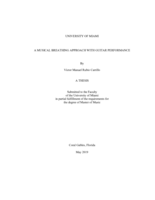 A Musical Breathing Approach with Guitar Performance
