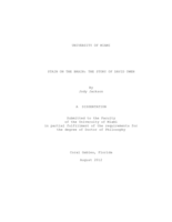 Stain on the Brain - The David Owen Story