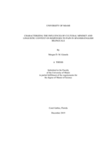 Characterizing the Influences of Cultural Mindset and Linguistic Context on Responses to Pain in Spanish-English Bilinguals