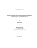 Integrating Physiological and Reflex Biomarkers of Fishing Capture Stress in Coastal Shark Species