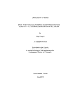 BRAF Inhibitor (Vemurafenib) Resistance Confers Sensitivity to Arginine Deprivation in Melanoma