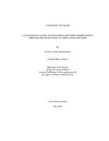 A Jazz Pianist’s Guide to Rhythmic Independence through the Adaptation of Afro-Cuban Rhythms.