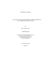 An Elusive Escape: "Feminine" Genres in Latin American Women's Fiction