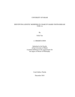 Identifying Genetic Modifiers in Charcot-Marie-Tooth Disease Type 1A