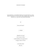 Documenting Catastrophic Mortality and Recovery on Coral Reefs in Response to Cold Water: Using Underwater Landscape Mosaics as a Tool for Coral Reef Monitoring