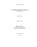 The Evolution of the Orchestral Brass Section From Bach to Beethoven to Berlioz: A Narrative Essay