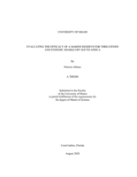 Evaluating the Efficacy of a Marine Reserve for Threatened and Endemic Sharks Off South Africa