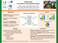 Global Health Pre-Departure Training (PDT) Program