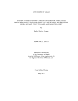 A Study of the Lives and Careers of Six Black Female Jazz Instrumentalists: Valaida Snow, Pauline Braddy, Melba Liston, Clora Bryant, Terry Pollard, and Dorothy Ashby