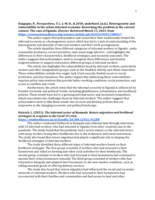 Strategies for Agency in Informal Employment: Stories of Women in Kampala