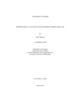 Biomechanical Analysis of Knee Meniscus Fibrocartilage