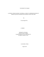 A Journey Through Peru's Internal Conflict: Representations of Andean Quechua Peoples in National Film (1988-2009)