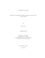 Baryons as Tracers of Dark Matter in Large Scale Structures