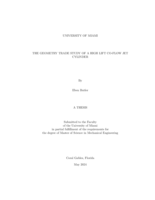 The Geometry Trade Study of a High Lift Co-Flow Jet Cylinder