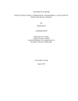 Instituto Baccarelli, Where Music Transforms: A Case Study of Music for Social Change