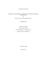 Exploring the Properties of Carbon Dots and Photosensitizers in Biomedicine