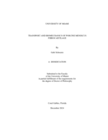 Transport and Biomechanics of Porcine Meniscus Fibrocartilage