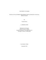 Poetics of Platforms: Performing Popular Persian Poetry on Social Media in Iran