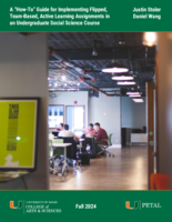 A “How-To” Guide for Implementing Flipped, Team-Based, Active Learning Assignments in an Undergraduate Social Science Course